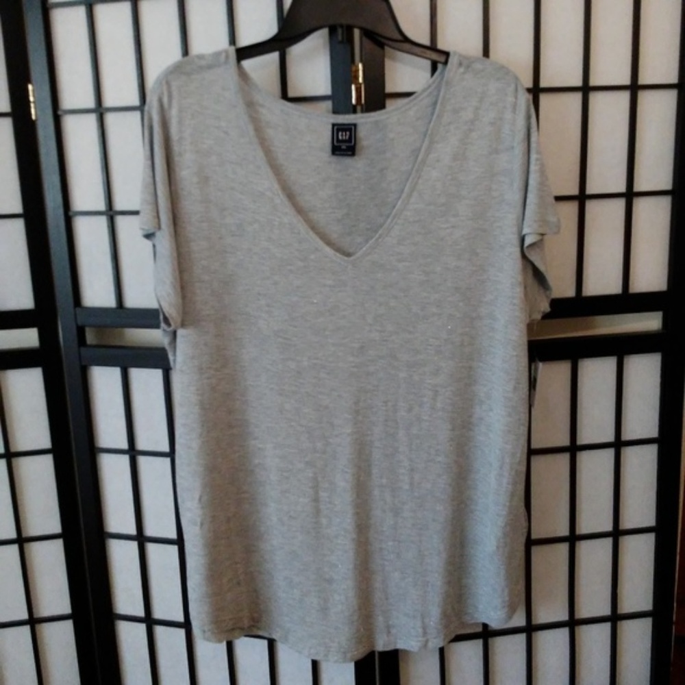 Gap Gray Sparkle T-shirt NWT Size 2XL